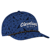 Cleveland Golf Pattern Rope Hat - Navy