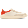 Olukai Punini Men's Sneakers - Off White/Moltan Orange