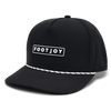 FootJoy Rope Wordmark Hat - Black