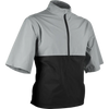 Sun Mountain Monsoon Rain Short-Sleeve Men's Jacket - Platinum/Black