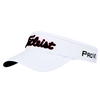 Titleist '25 Tour Performance Visor Hat - White/Navy/Red