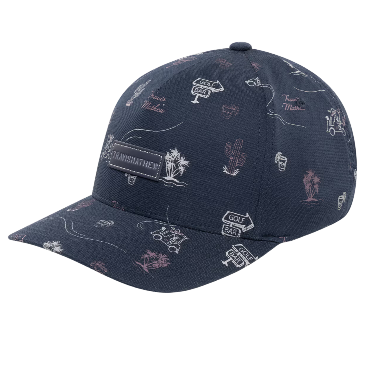 TravisMathew Drop In The Ocean Men's Snapback Hat