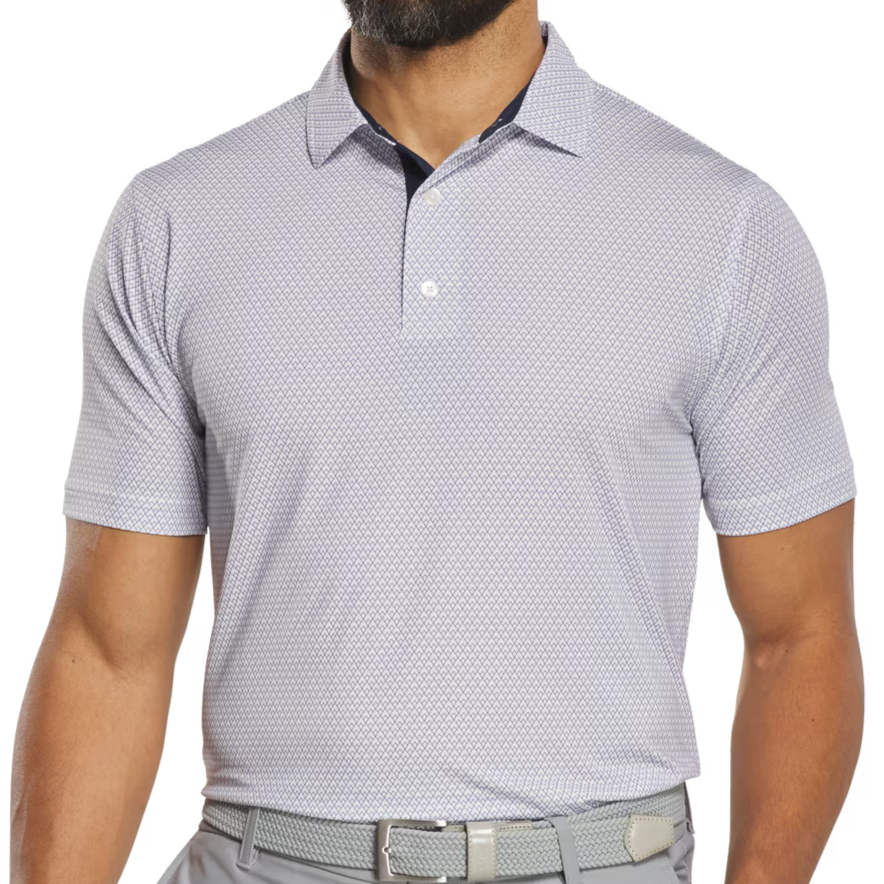 FootJoy Deco Diamond Print Men's Polo