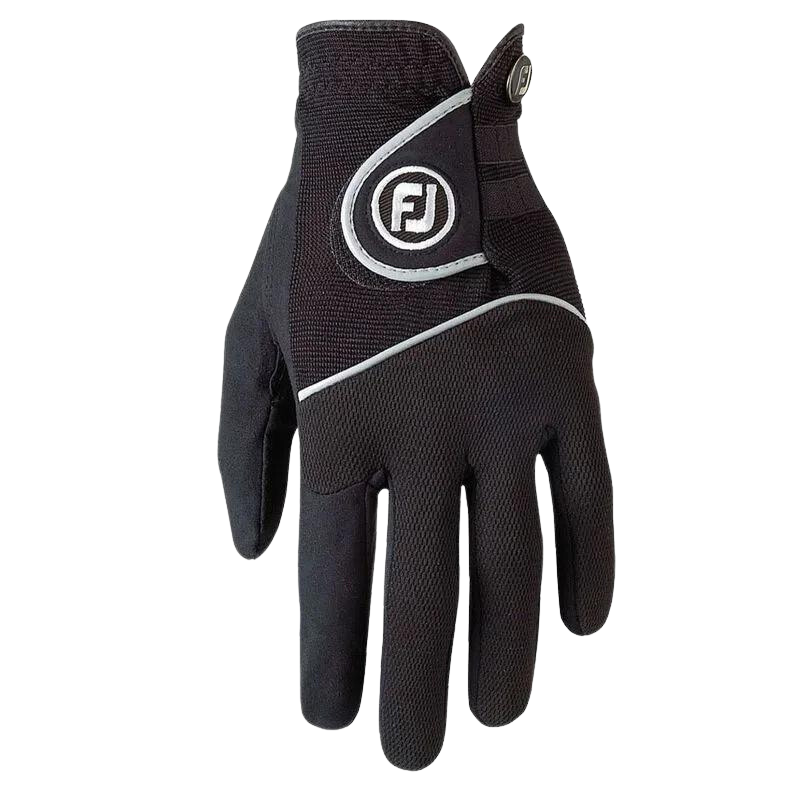 fj handschuhe FootJoy RainGrip Pair Golf Gloves Cadet Small / Black