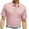 Adidas Ultimate 365 Jacquard Men's Polo - Preloved Scarlet