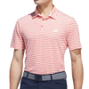 Adidas Ultimate 365 Mesh Print Men's Polo - Preloved Scarlet/Ivory