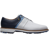 FootJoy Premiere Packard Men's Spiked Shoes - White/Blue/Navy