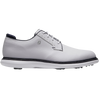 FootJoy Traditions Blucher Men's Spiked Shoes - White/White/Navy