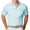 Johnnie-O Kamp Men's Polo - Peacock