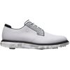 FootJoy Tradition Cleated Men's Golf Shoes - White/White/Gray