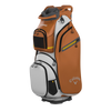 Callaway Golf CARGO Cart Bag - White/Copper/Goldenrod