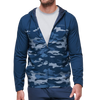 TravisMathew Camo Tech Men's Hoodie - Blue Nights