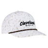 Cleveland Golf Pattern Rope Hat - Off White