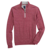 Johnnie-O Sully 1/4 Zip Men's Pullover - Currant