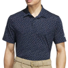 Adidas Ultimate 365 Allover Print Men's Polo - Collegiate Navy