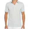 Criquet Tour Range Men's Polo - Casper Stripe/White