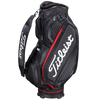 Titleist Midsize Staff Bag - Black/Black/Red