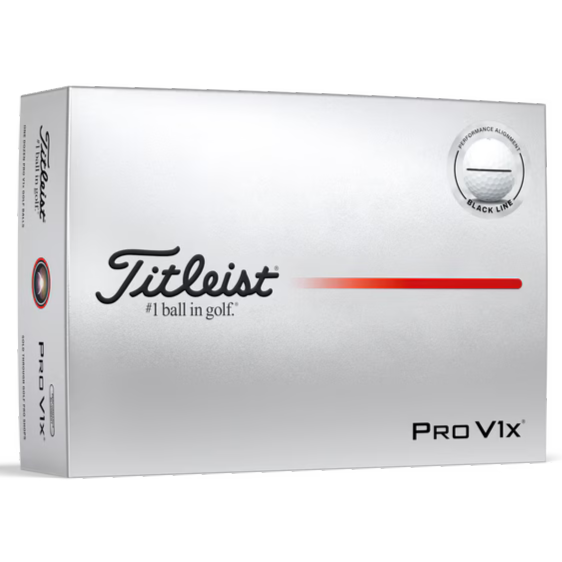 Titleist 2025 Pro V1x Performance Alignment Golf Ball