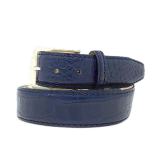 Antas Italian Matte Mock Crocodile Cut to Fit Men's Belt