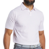 FootJoy Bounce Print Men's Polo - White/Hibiscus/Flint