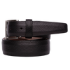 Len Belt French Pebble Grain Belt - Black