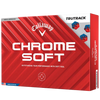 Callaway Golf Chrome Soft TruTrack Golf Balls '24 - Blue/Red