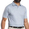 FootJoy Bounce Print Men's Polo - Grey