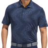 Adidas Ultimate 365 Allover Print Men's Polo - Collegiate Navy/Preloved Ink