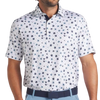 Puma Cloudspun Floral Men's Polo - White/Blue