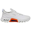 Ecco Biom C4 Men's Golf Shoes - White/Mazarine Blue