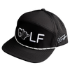 Sunday Swagger Golf Snapback Hat - Black