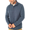 Criquet Quilted Men's Pullover - Heather Navy