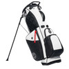 Ghost Golf Anyday 14 Way Stand Bag - Oreo Black/White