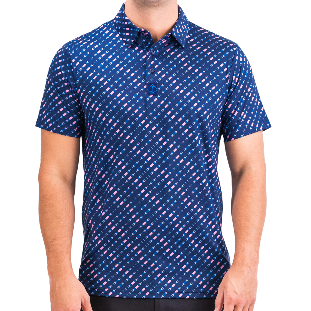 Pins & Aces Chromo Men's Polo