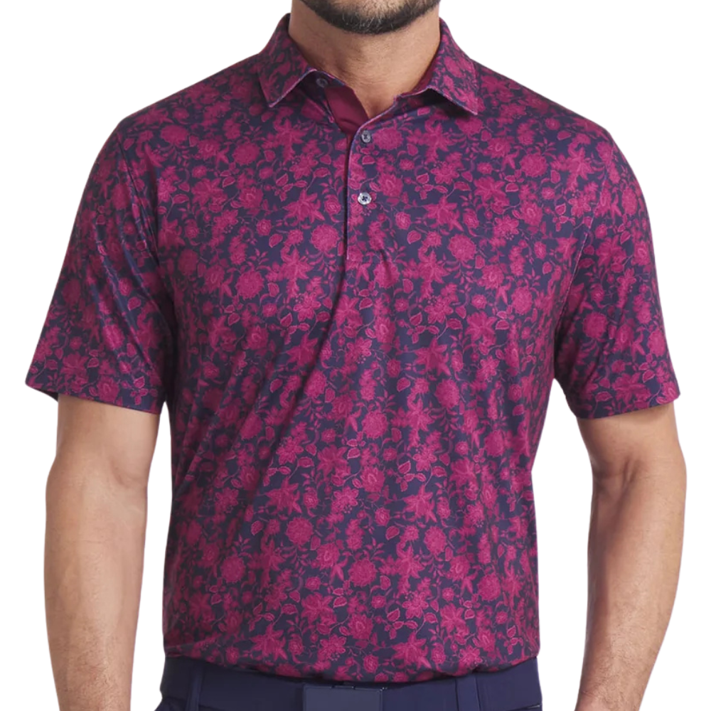 Puma Cloudspun Carmela Floral Men's Polo