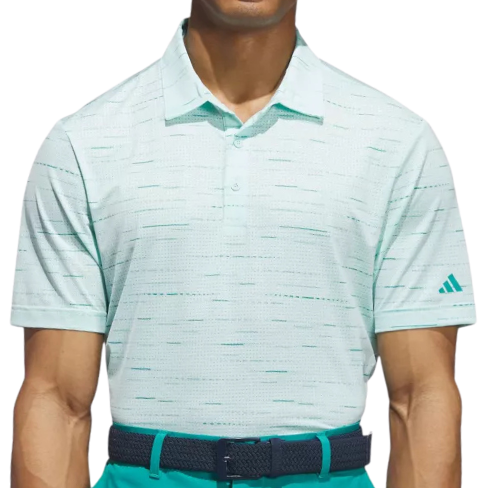 Adidas Ultimate365 Mesh Glimmer Men's Polo