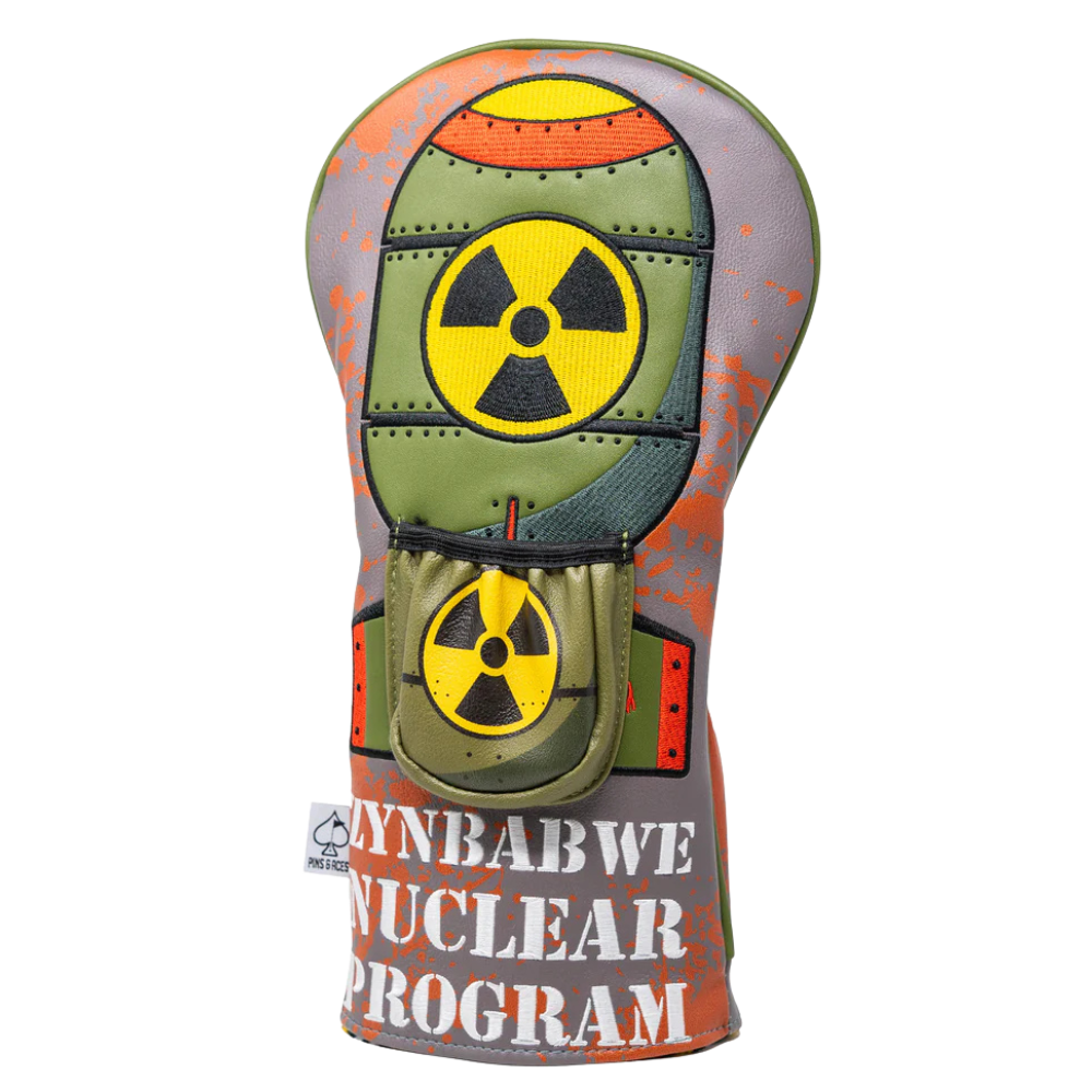 Pins and Aces Zynbabwe Nuclear Program Driver Headcovers