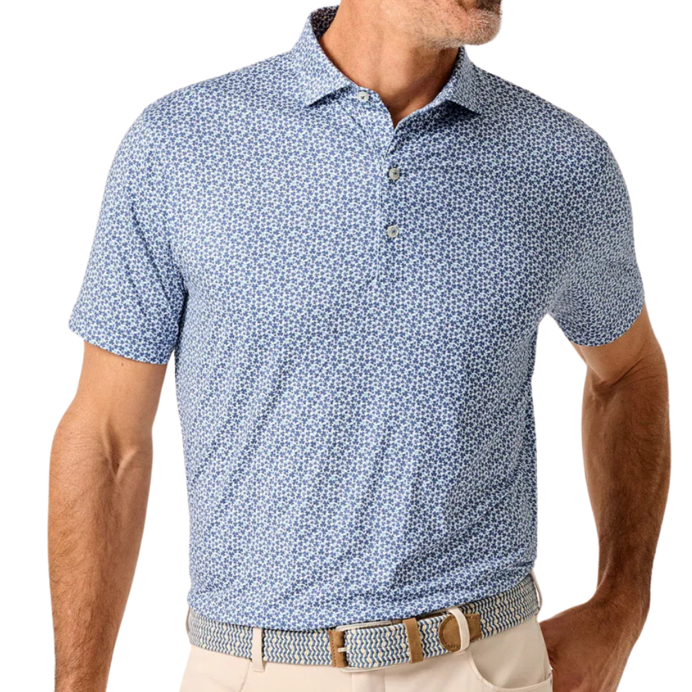 Johnnie-O Four Leaf Men's Polo