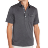 Criquet Heather Performance Sport Players Men's Polo - Rock Steady