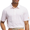 Adidas Ultimate365 Mesh Tango Print Men's Polo - White/Dusky Orange