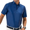 Collars & Co Featherweight Flex Relaxed Semi Men's Polo - Oracle Navy
