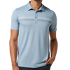 TravisMathew Featherweight Chest Stripe Men's Polo - Ash Blue