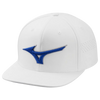Mizuno Tour Flat Snapback Hat - White