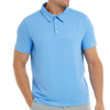 BloqUV Short Sleeve Men's Polo - Indigo