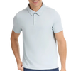 BloqUV Short Sleeve Men's Polo - Soft Gray