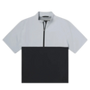 Sun Mountain Monsoon Rain Short-Sleeve Men's Jacket - Arctic Ice/Black