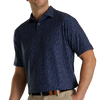 FootJoy Glass Print Men's Polo - Navy