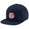 Mizuno Crossed Clubs Snapback Hat - Navy/White