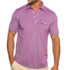 Criquet Performance Players Men's Polo - Plum Good