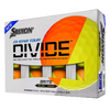 Srixon Q-Star Tour Divide Golf Balls - Orange/Yellow